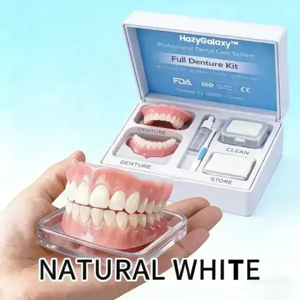 🎁🦷 HazyGalaxy™ Custom-Fit Smile Support Set ⏰ ENDS TODAY 49% OFF | Smile with Confidence😉