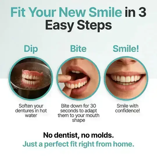 🎁🦷 HazyGalaxy™ Custom-Fit Smile Support Set ⏰ ENDS TODAY 49% OFF | Smile with Confidence😉