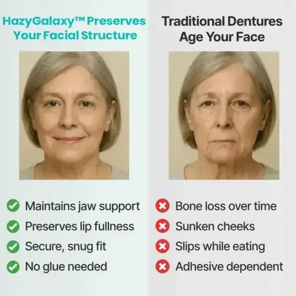 🎁🦷 HazyGalaxy™ Custom-Fit Smile Support Set ⏰ ENDS TODAY 49% OFF | Smile with Confidence😉
