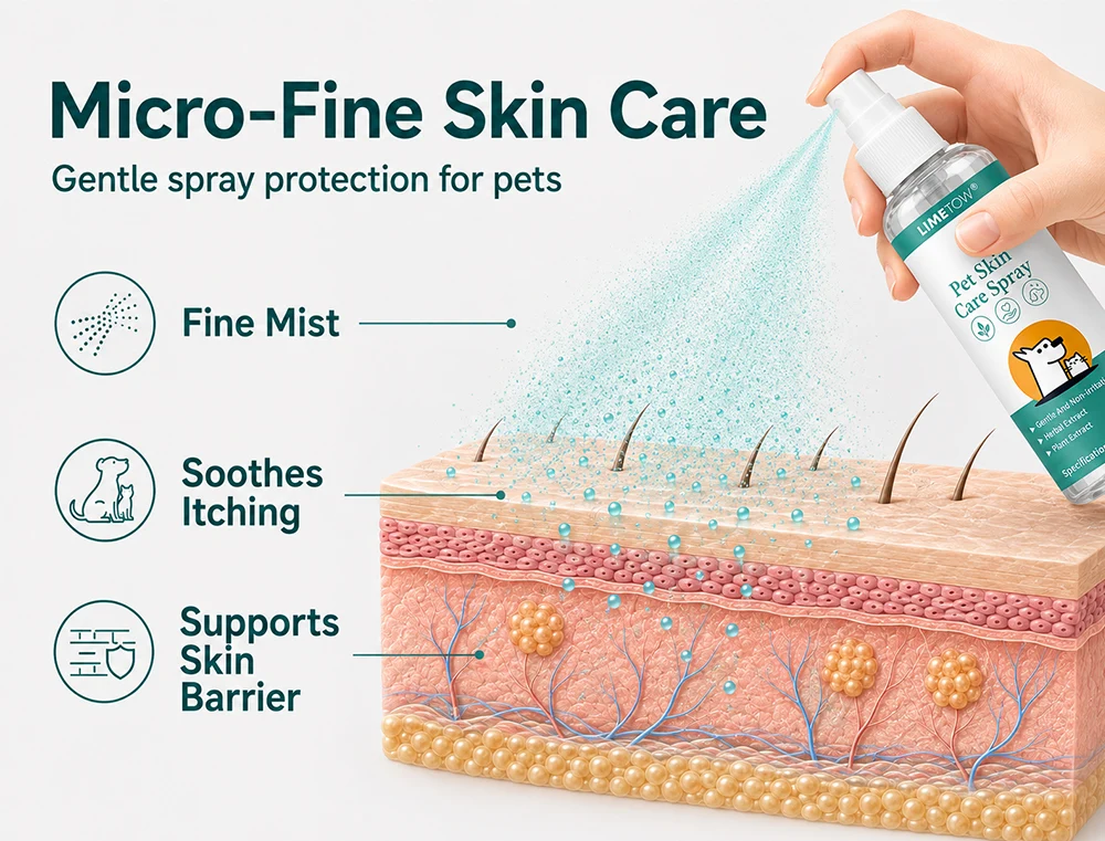 LIMETOW® Pet Skin Care Spray