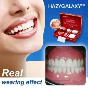 -Ends Today: 70% OFF! ⏰HazyGalaxy™ Medical Full Denture with Strong Suctiond Custom-Fit Full Functional Dentures🦷