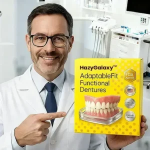 HazyGalaxy™ Soft Silicone Carbon Ceramic Teeth, Strong and White – Natural Look, Comfortable Fit